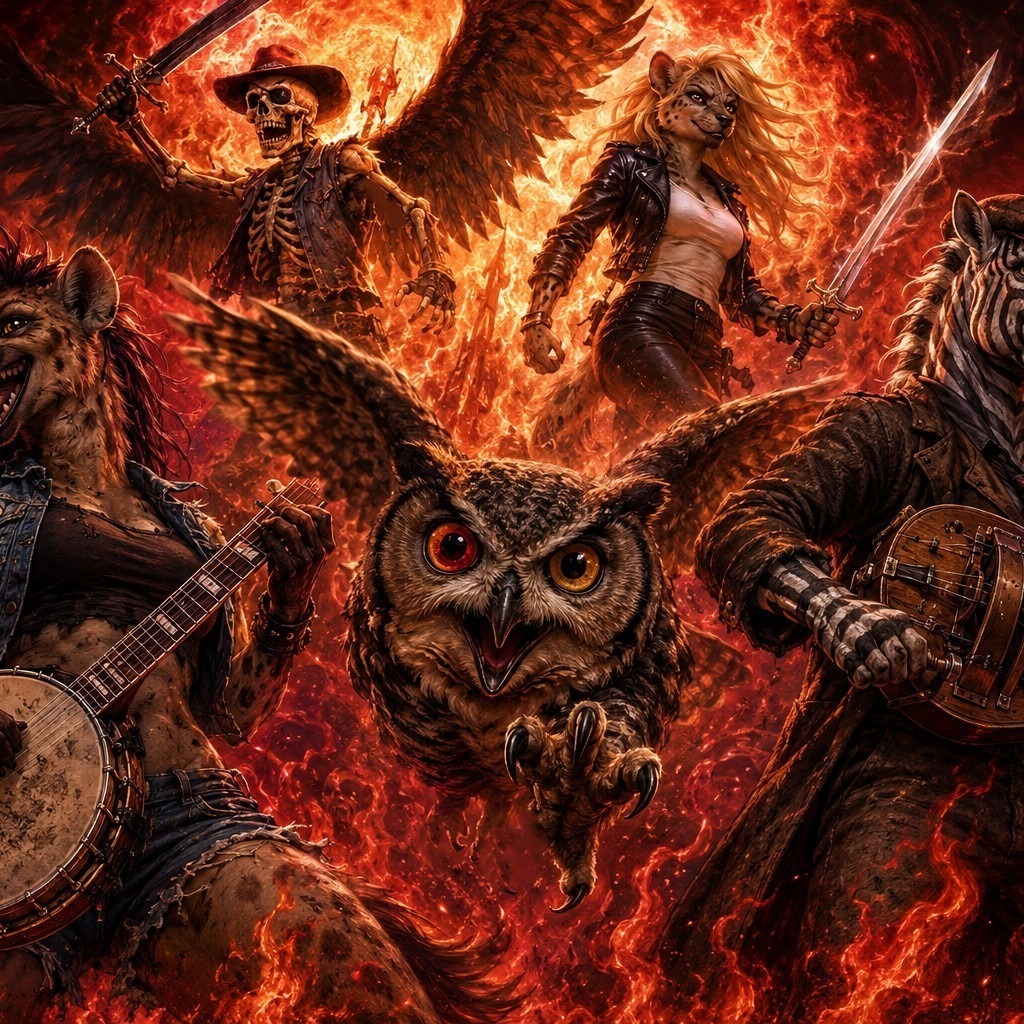 But the World Ain't Dyin' (LIVE in Hell) artwork