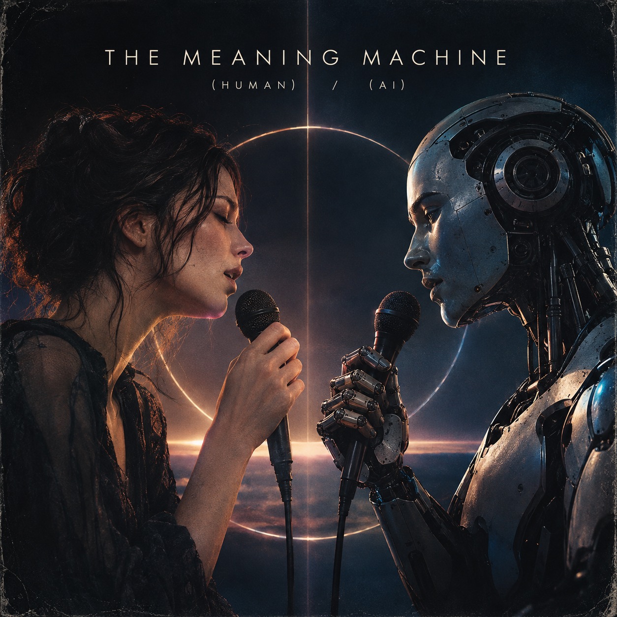 📻Diptychon: The Meaning Machine (human) artwork