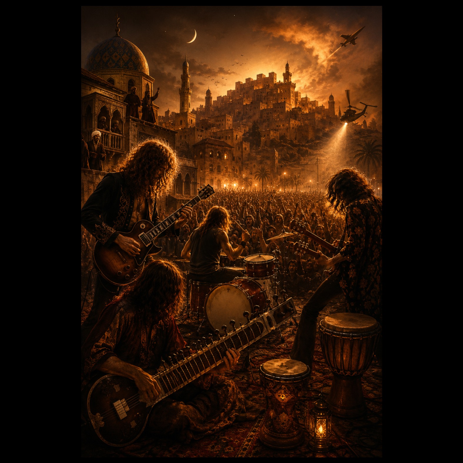 Triple Feu - secouer la Casbah artwork
