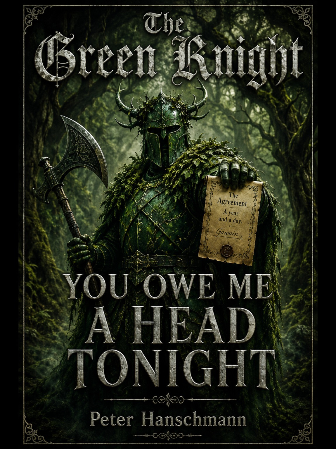 YOU OWE ME A HEAD TONIGHT (THE GREEN KNIGHT) artwork