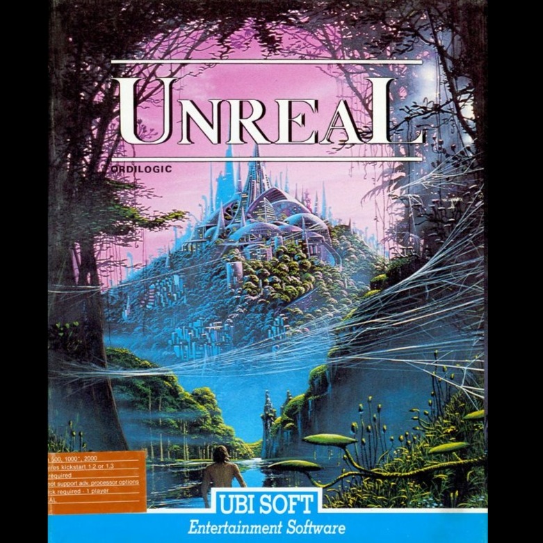 Unreal Flying Levels (Commodore Amiga game music cover) artwork