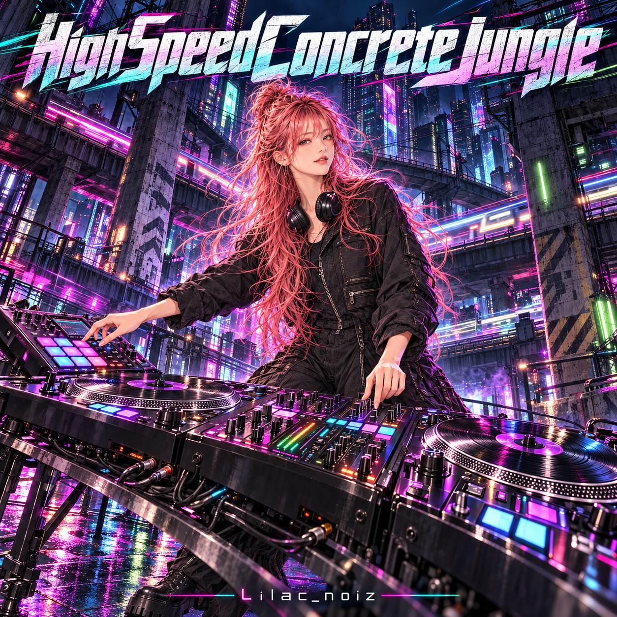 HighSpeedConcreteJungle #インストチャレンジ artwork