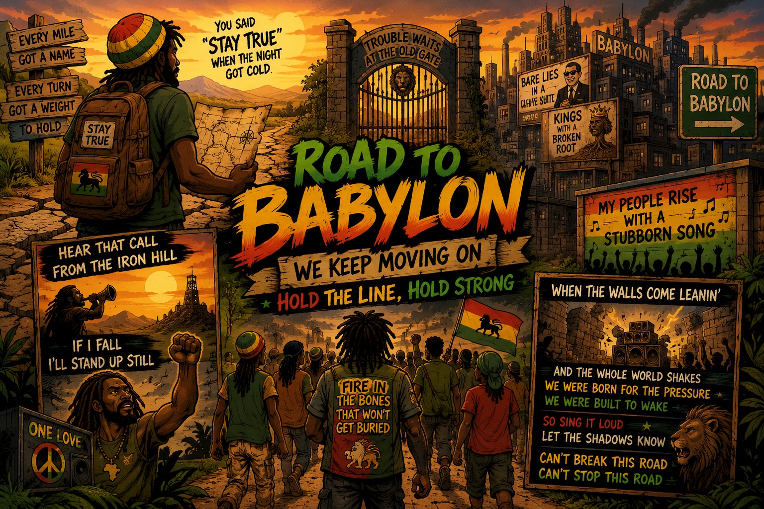 Road To Babylon artwork