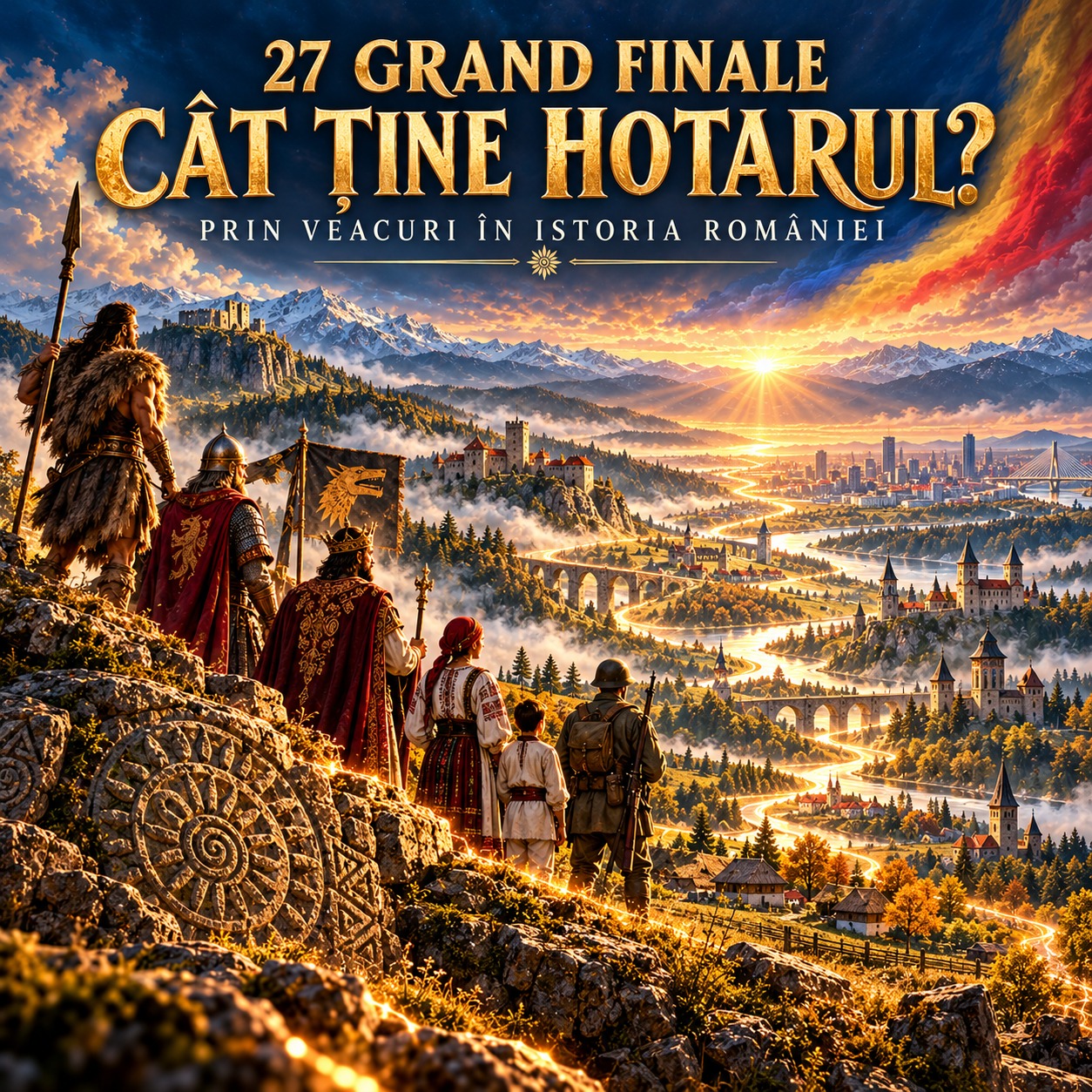 27 GRAND FINALE - CÂT ȚINE HOTARUL?  PRIN VEACURI ÎN ISTORIA ROMÂNIEI artwork