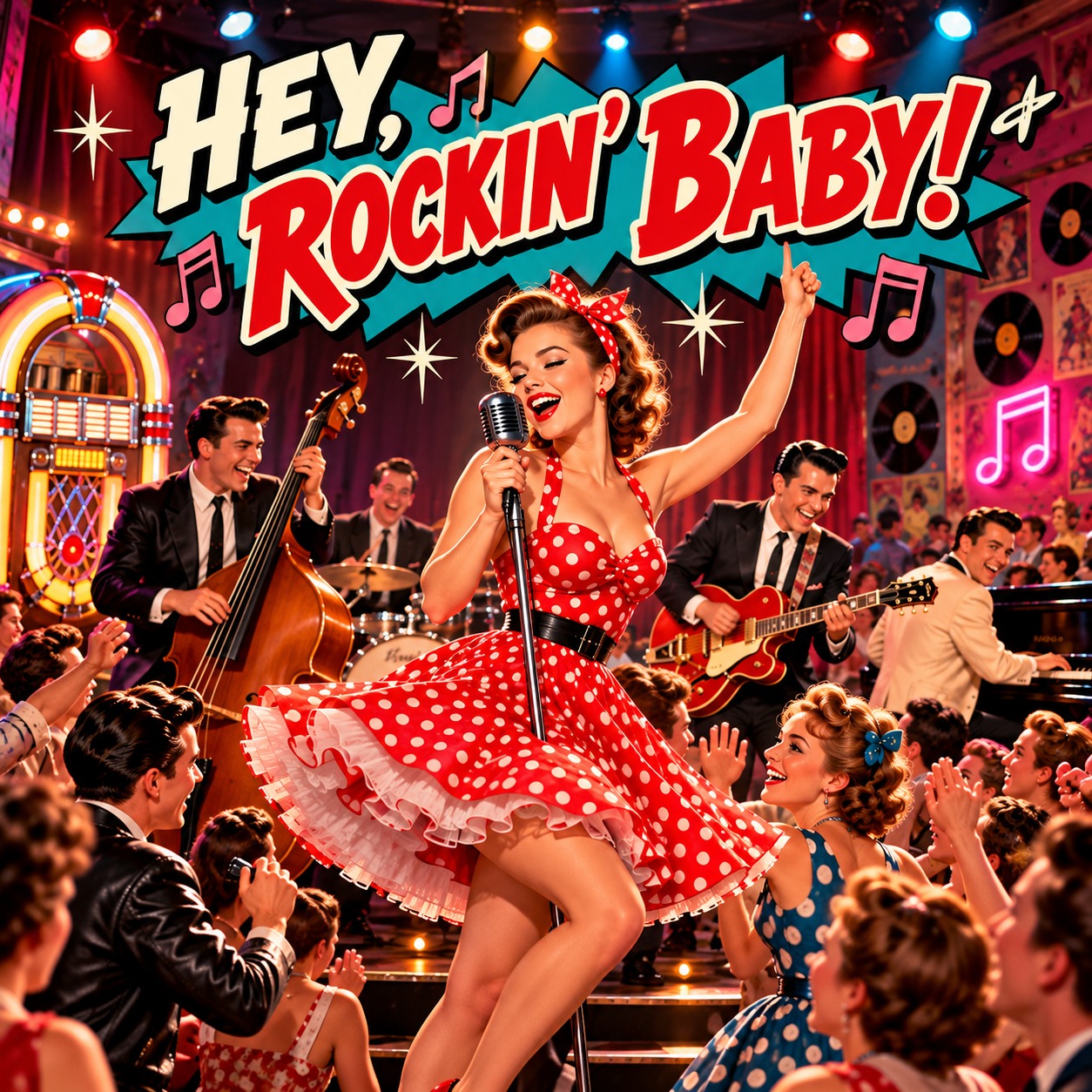 HEY, ROCKIN’ BABY! artwork