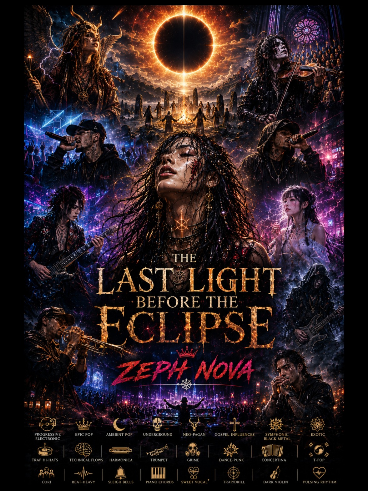 THE LAST LIGHT BEFORE THE ECLIPSE artwork