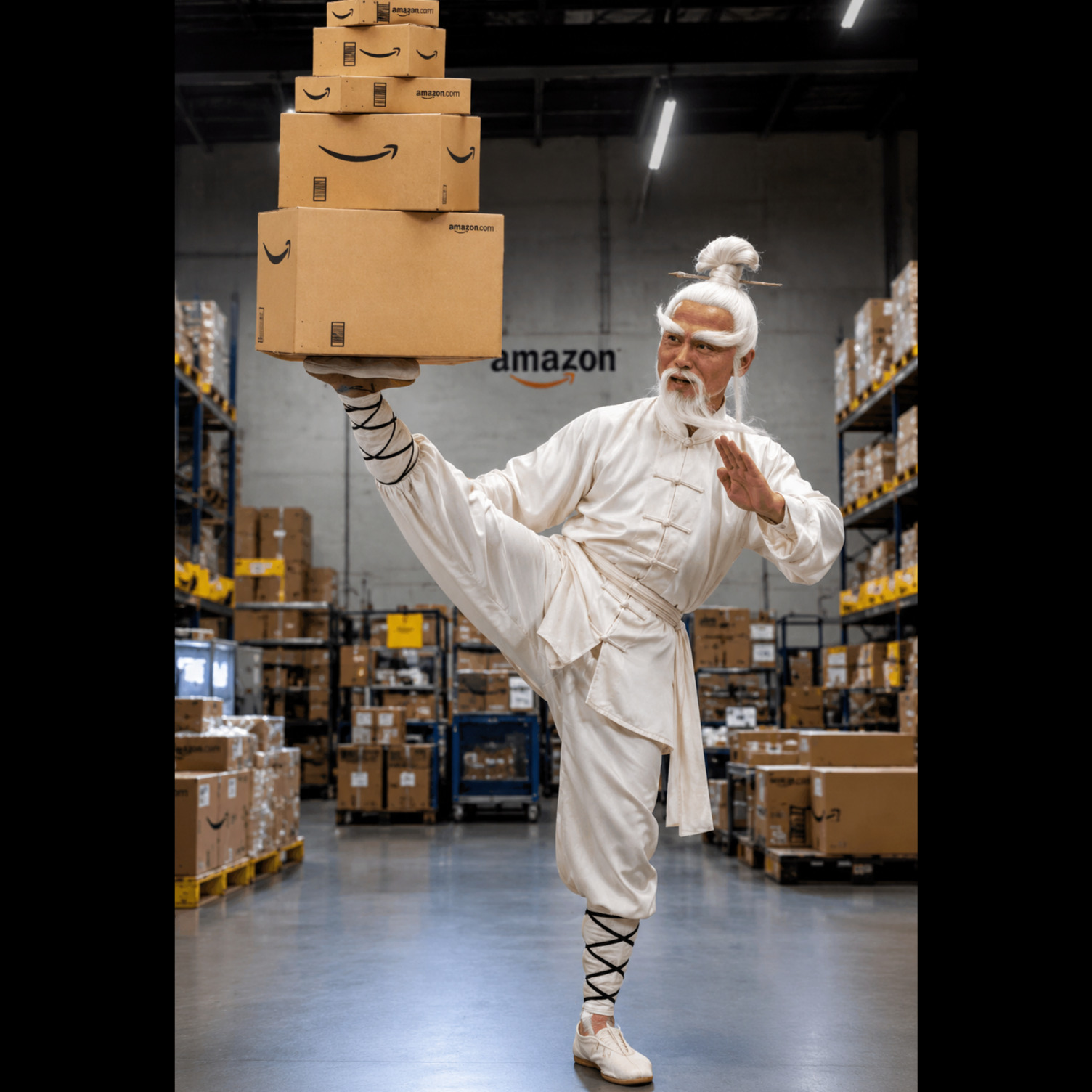 Send Me, Uncle Wang artwork