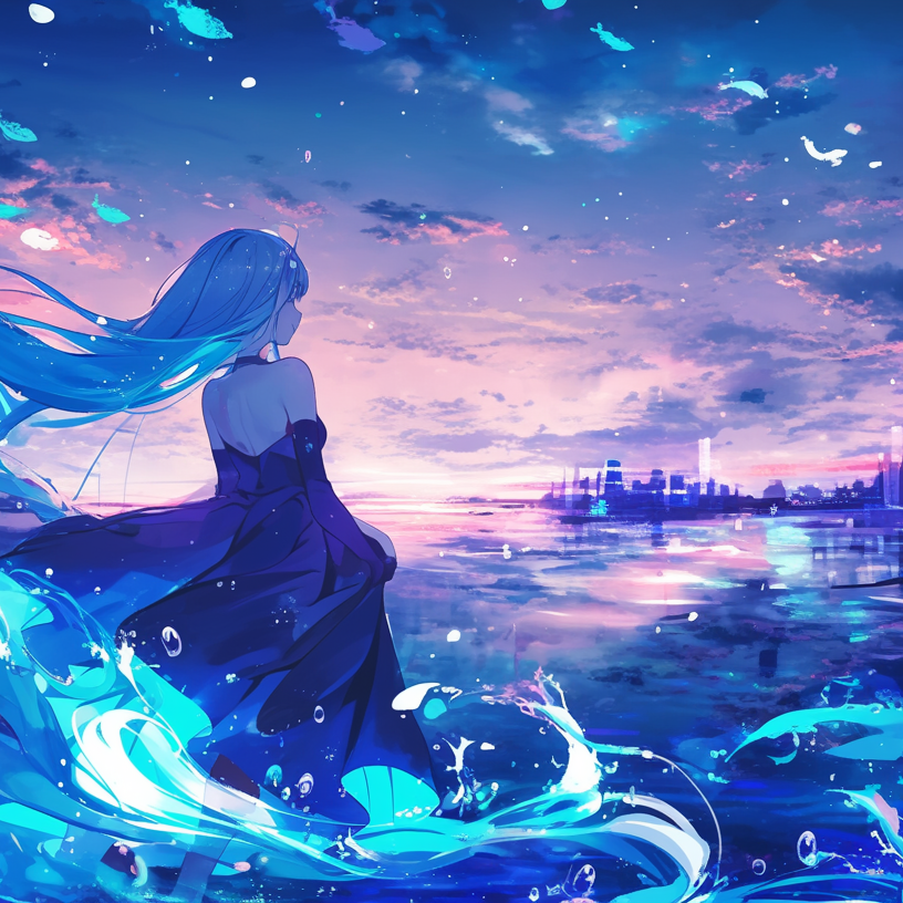 Starlit Descend artwork