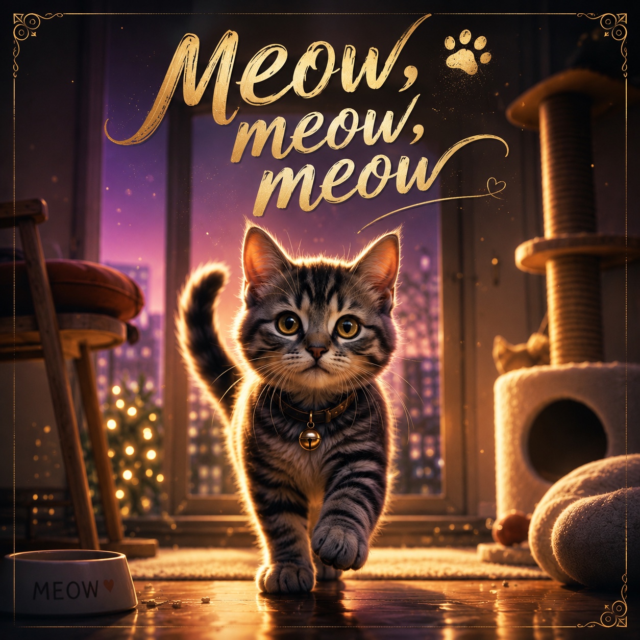 Meow, Meow, Meow artwork