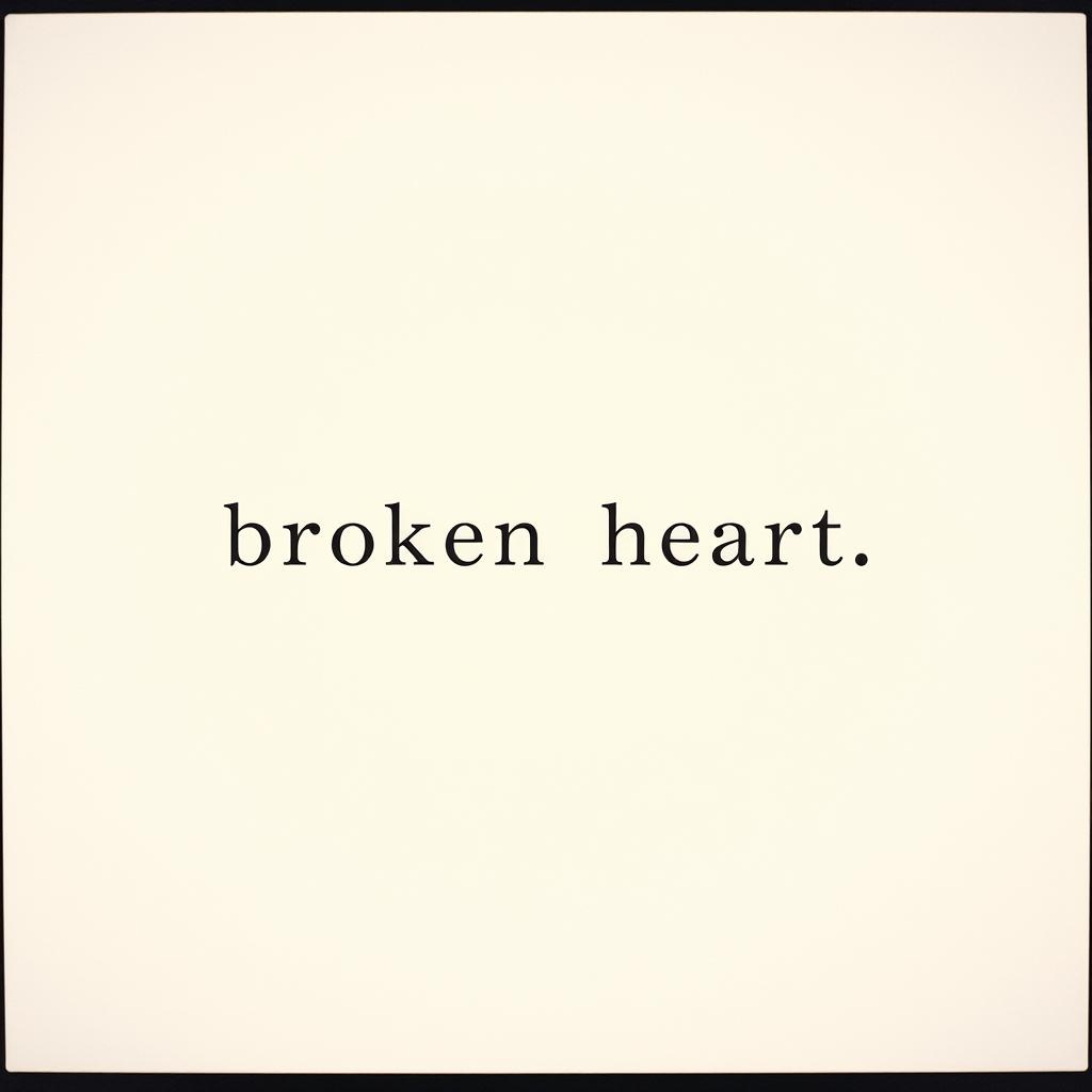 Image for broken heart.