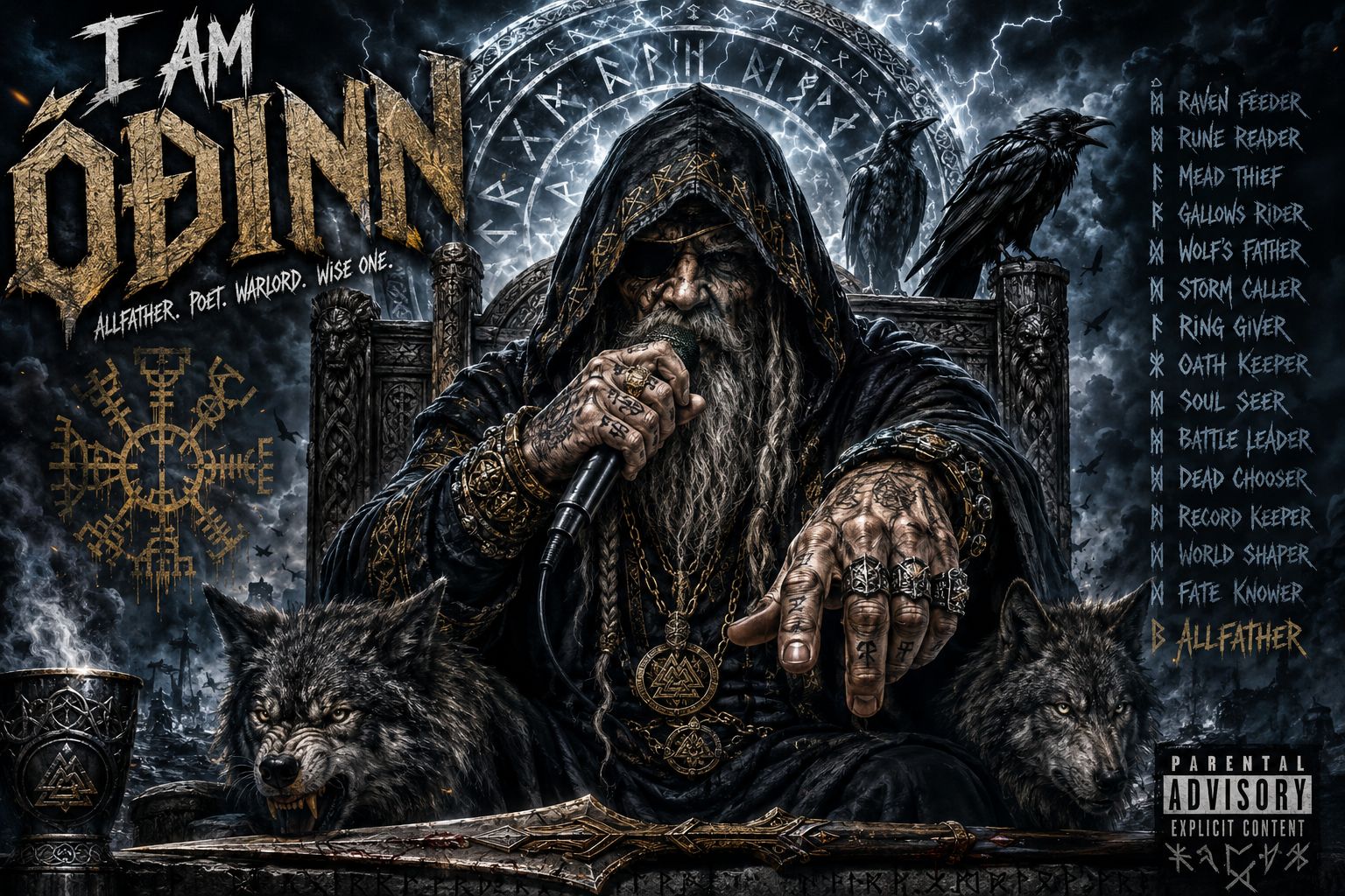 I Am Óðinn artwork