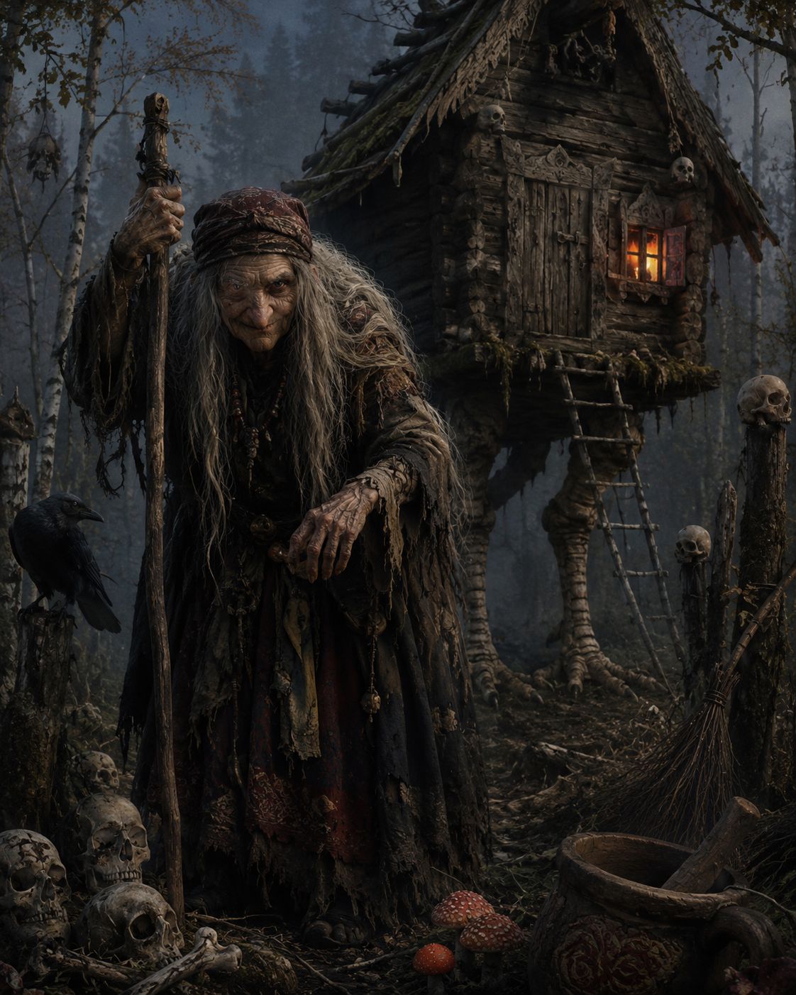 Baba Yaga artwork