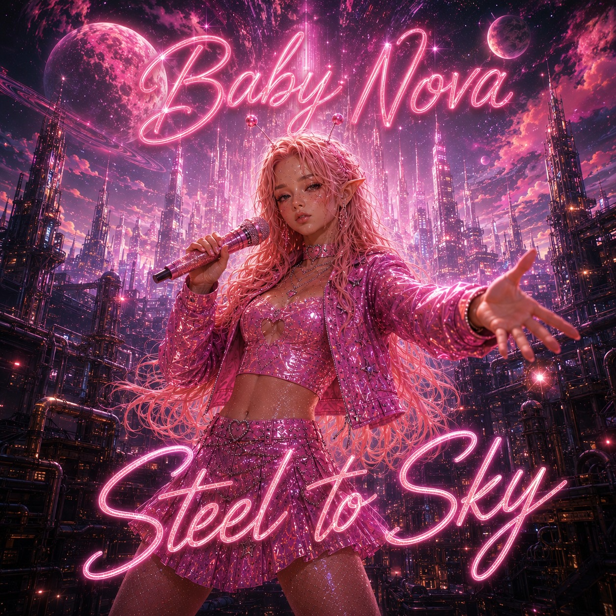 Baby Nova: Steel to Sky(Space Germany) artwork