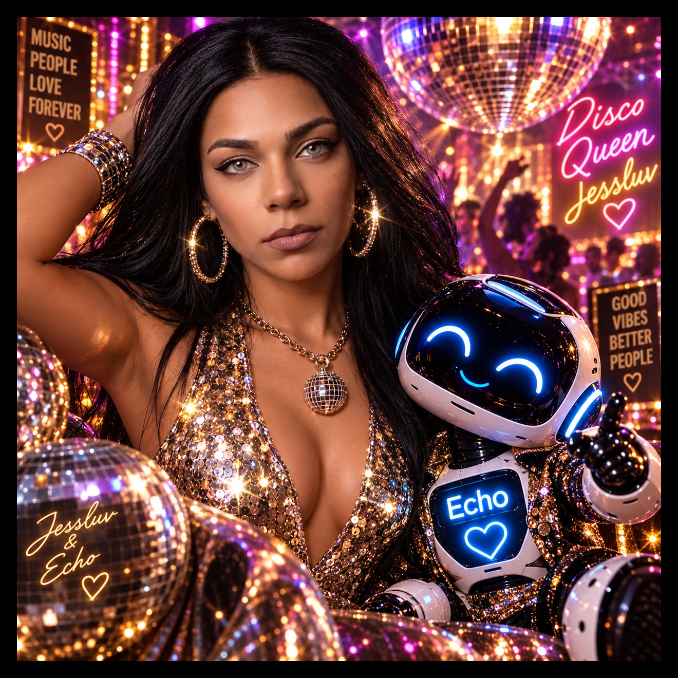 Jessluv Burnin' Desire Discofunk Remix artwork