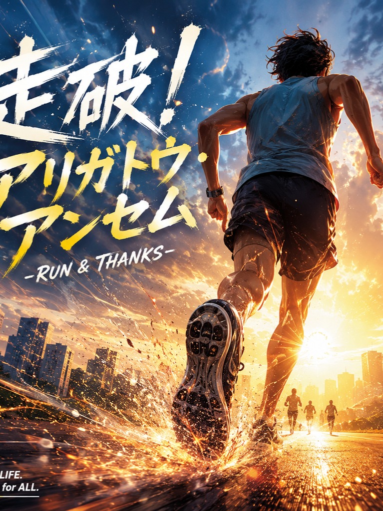 走破！アリガトウ・アンセム（RUN & THANKS） artwork