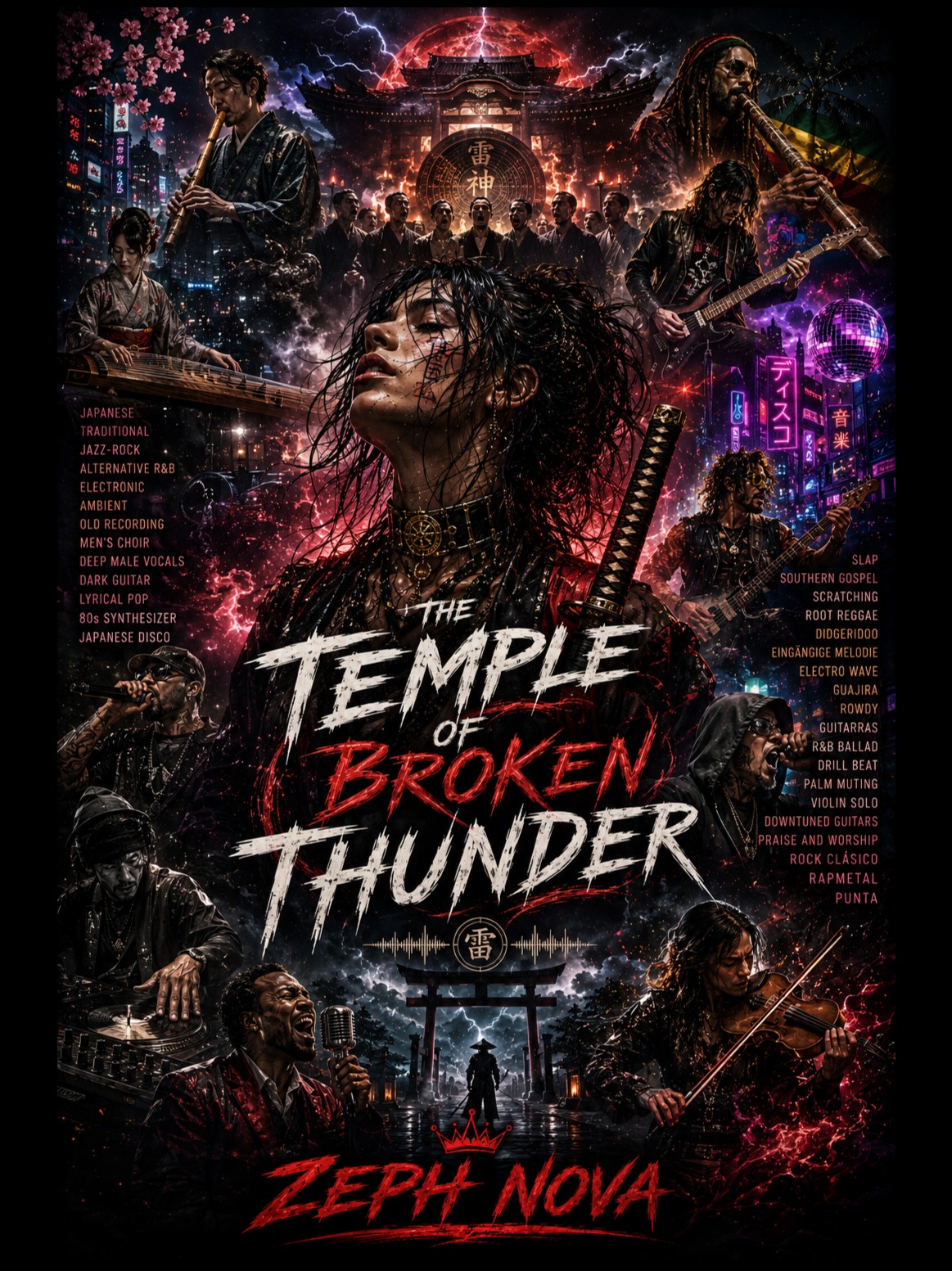 THE TEMPLE OF BROKEN THUNDER artwork
