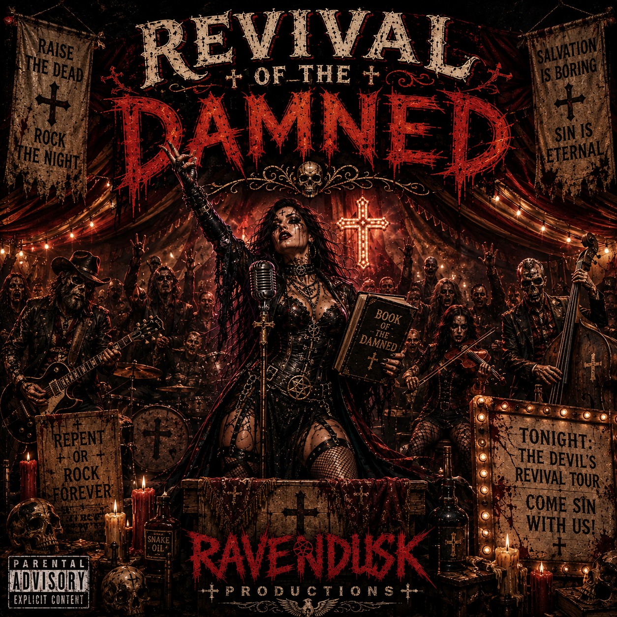 REVIVAL OF THE DAMNED artwork