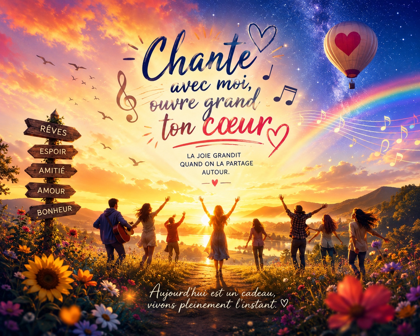 Chantes la vie ! artwork