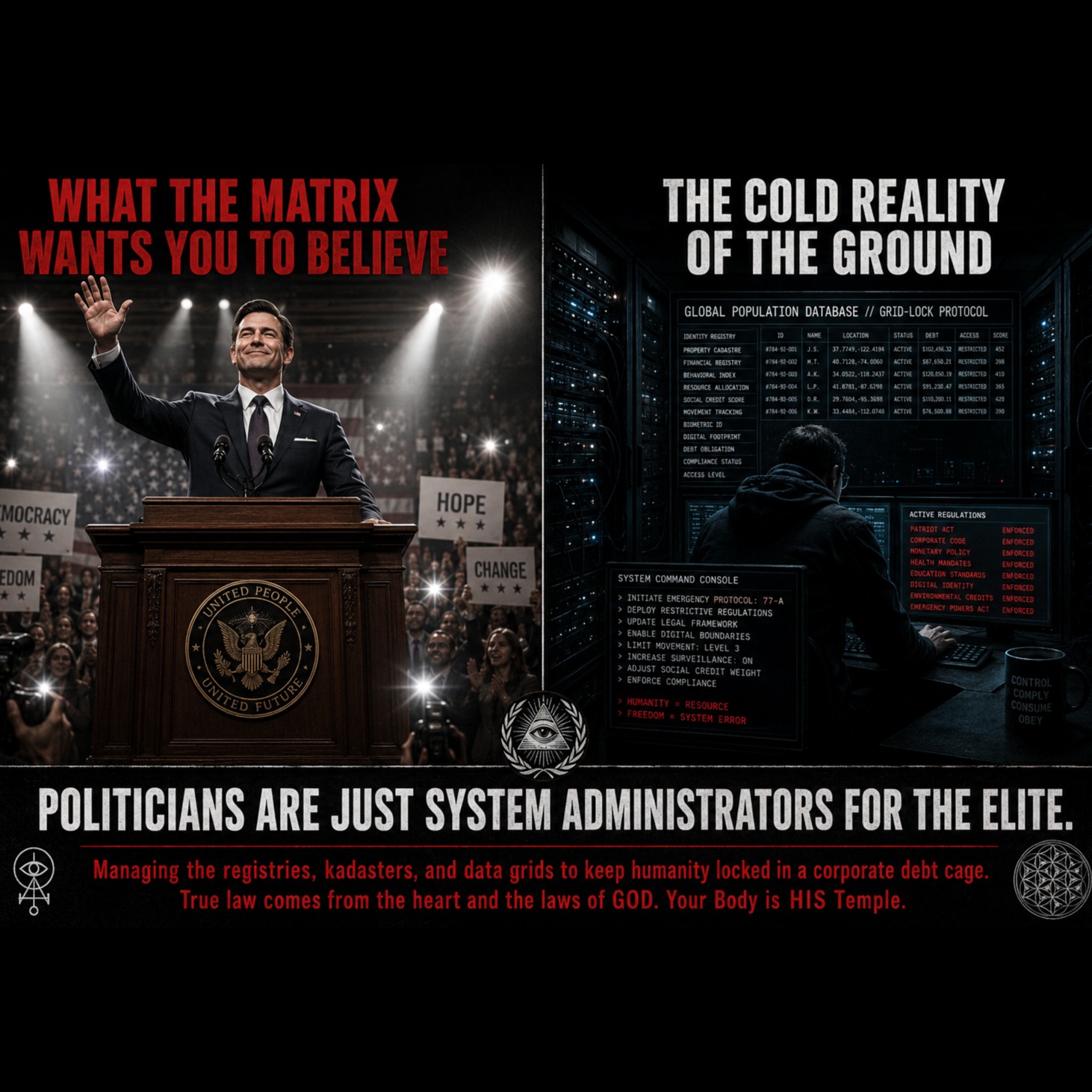 The Puppet Show Goes On and On and On.