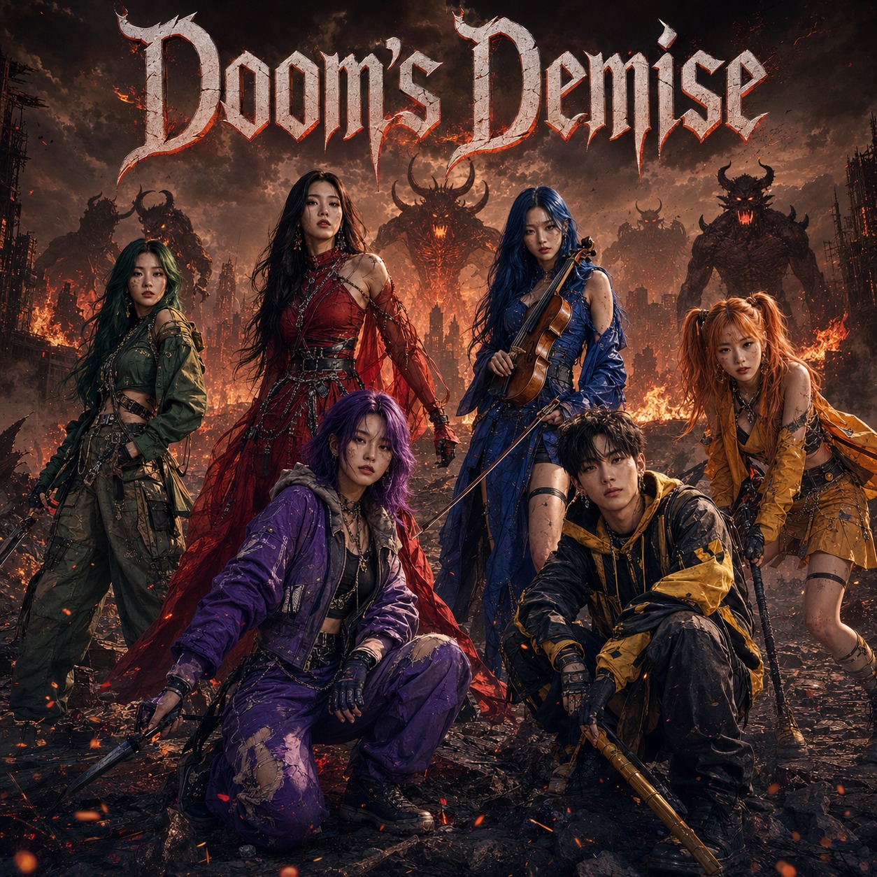 Doom's Demise v6 artwork