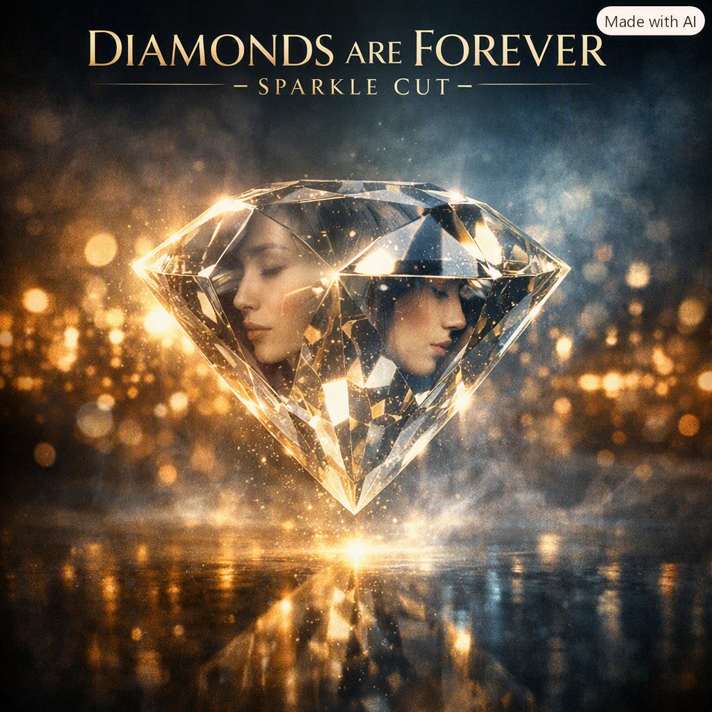 Diamonds are forever  Sparkle Cut artwork