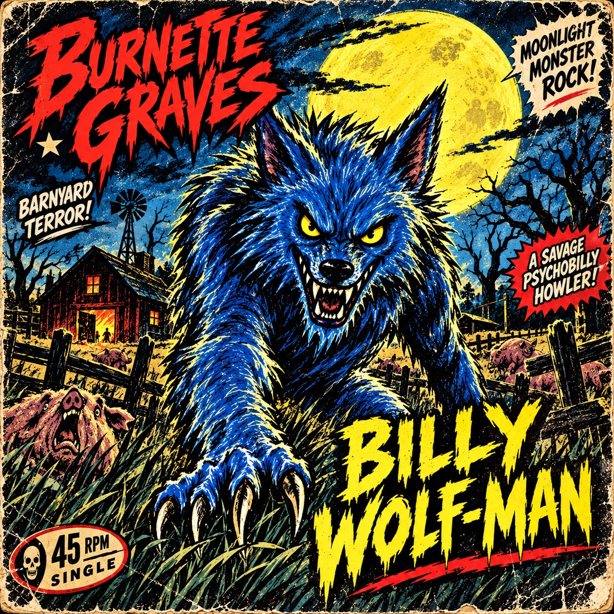 Billy Wolf-Man artwork