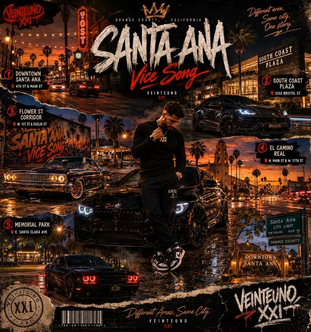 SANTA ANA VEINTEUNO artwork