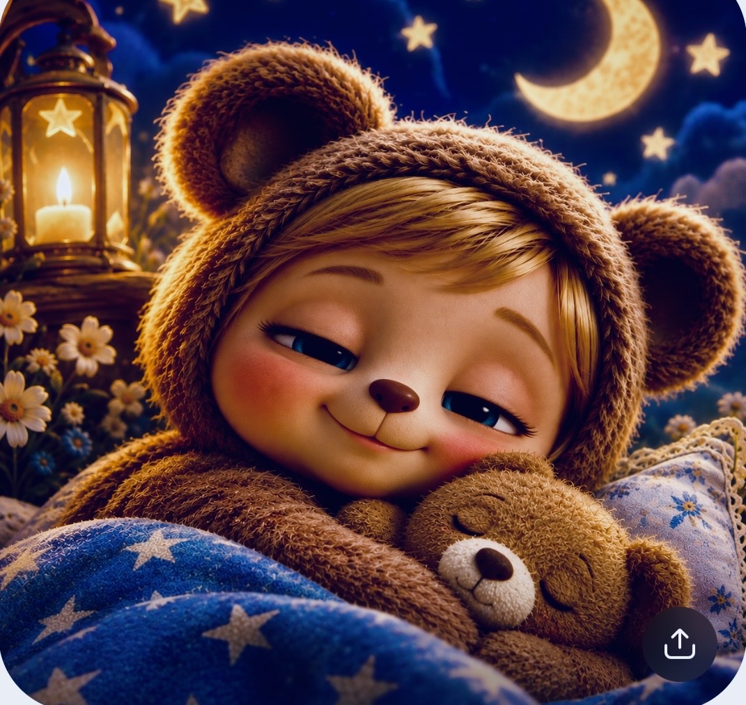 Little Bear wants to sleep 👁️😌👁️ artwork