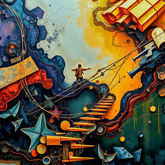 Orlwestern electroblues artwork