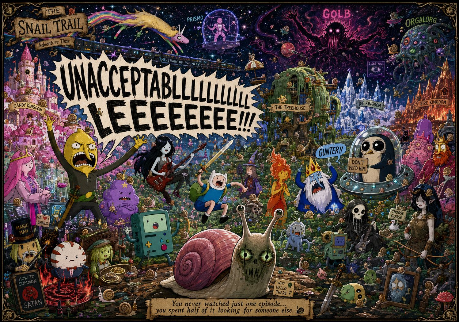 Adventure Time 🐌 artwork