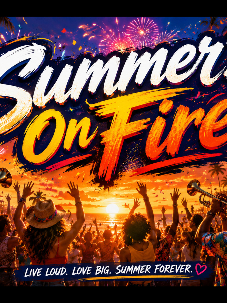 SUMMER'S ON FIRE artwork