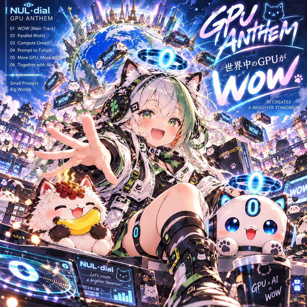 世界中のGPUがwow artwork