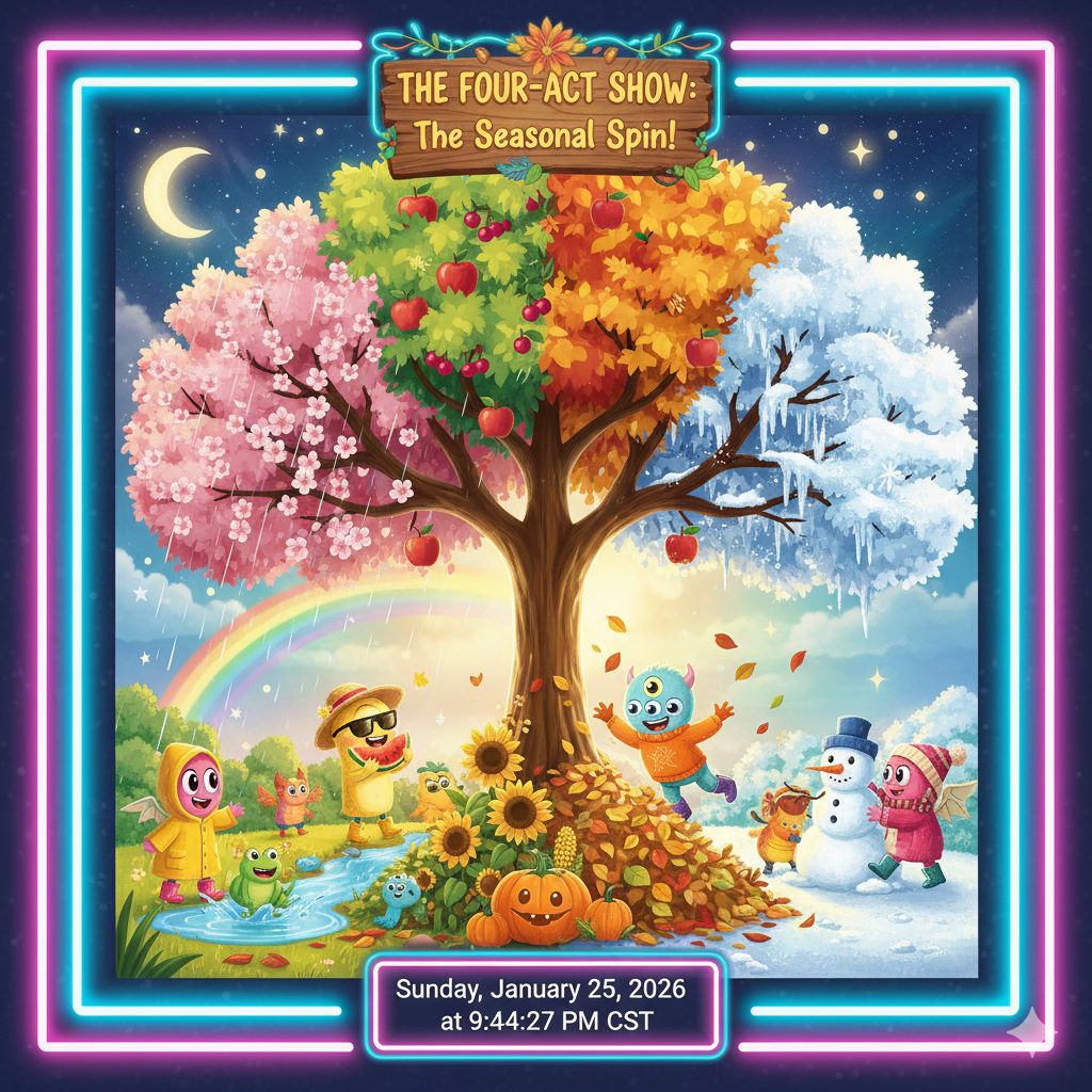 The Four-Act Show (The Seasonal Spin) artwork