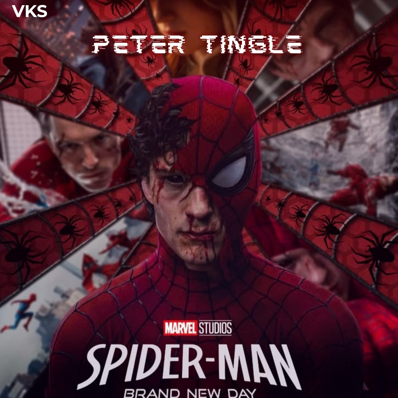 PETER TINGLE * SPIDERMAN - BRAND NEW DAY artwork