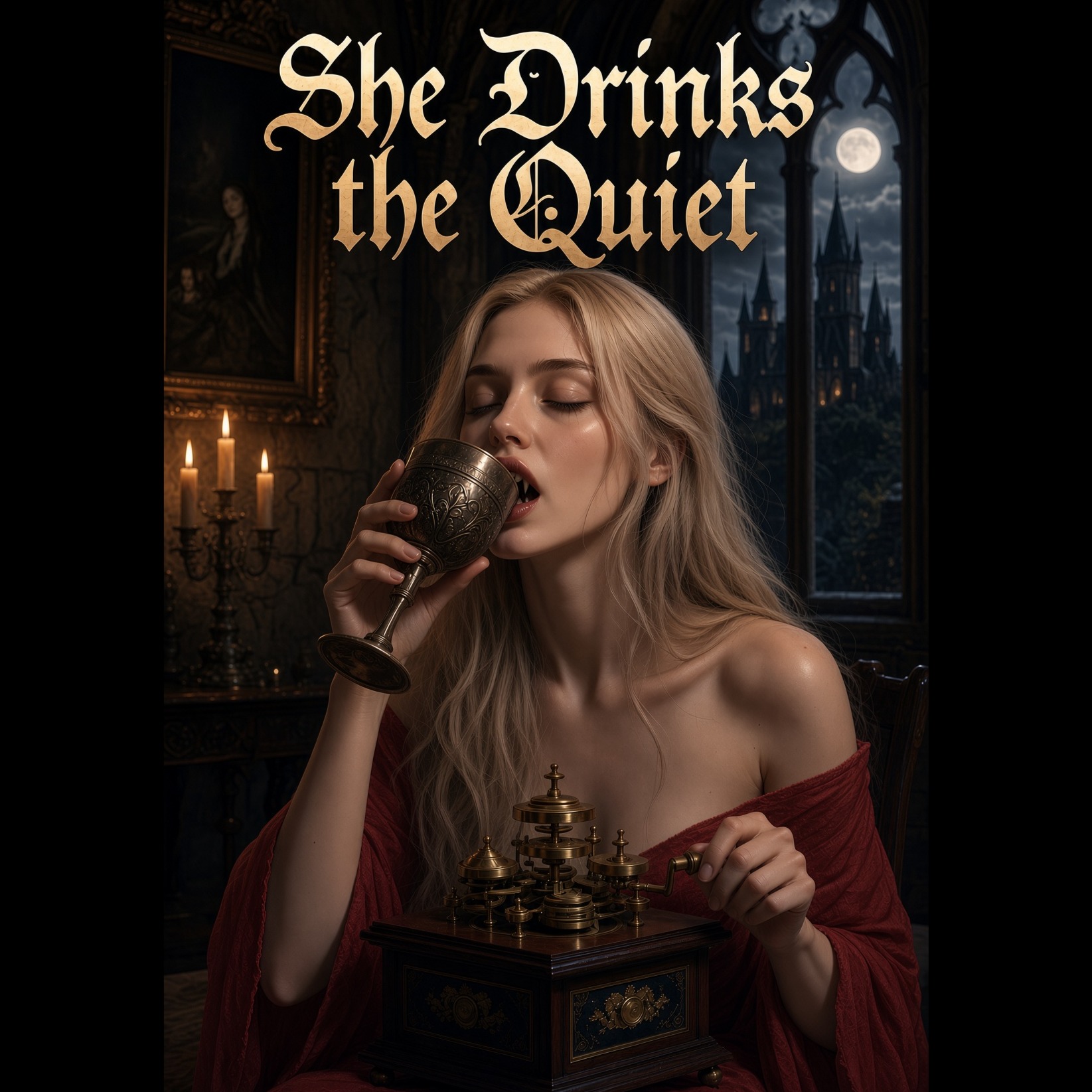 She Drinks the Quiet artwork