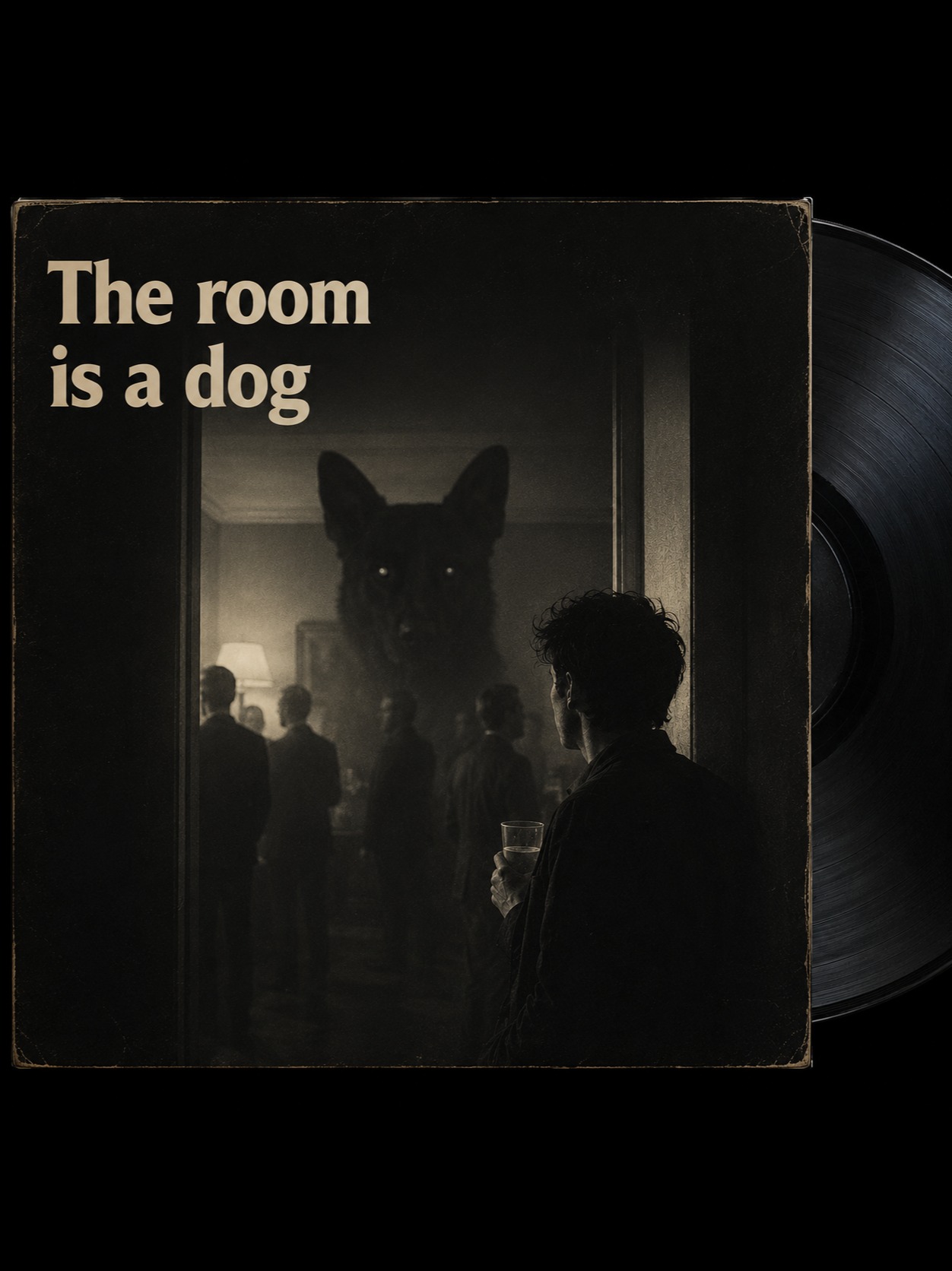The room is a dog