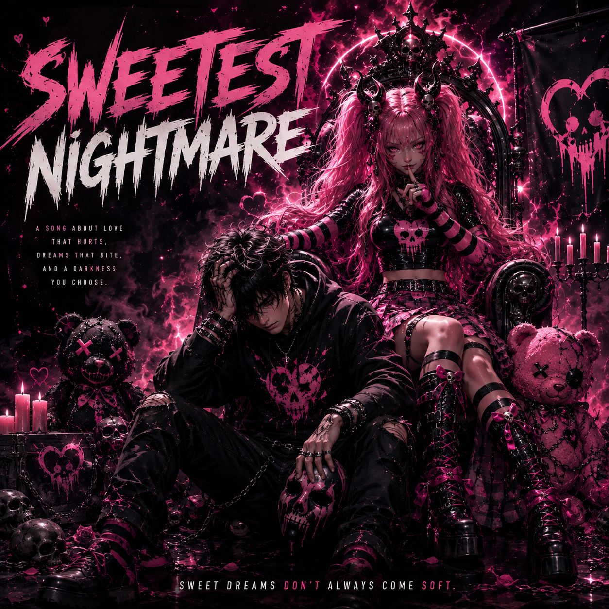 🖤💗 SWEETEST NIGHTMARE 🖤💗 artwork