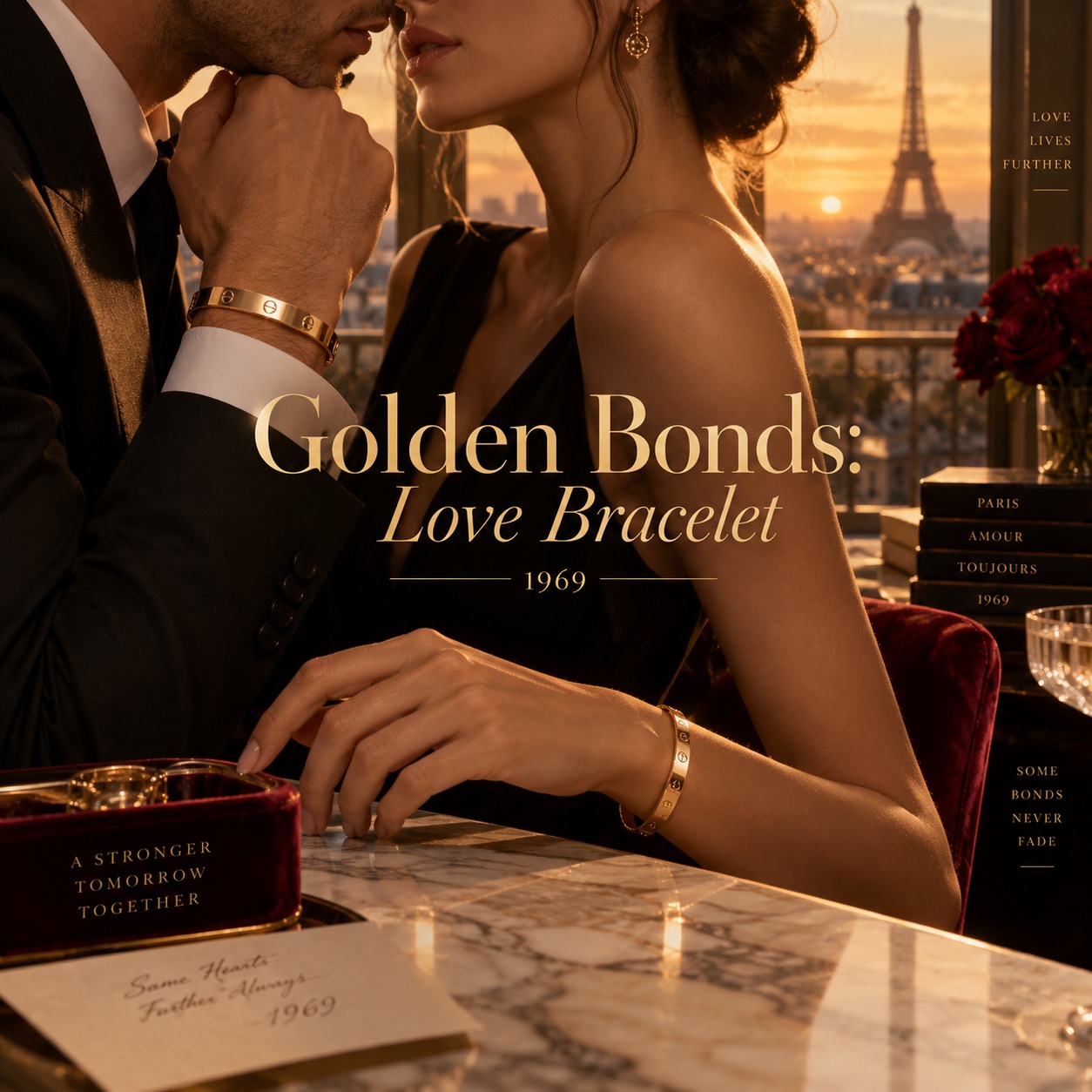 Golden Bonds: Love Bracelet artwork