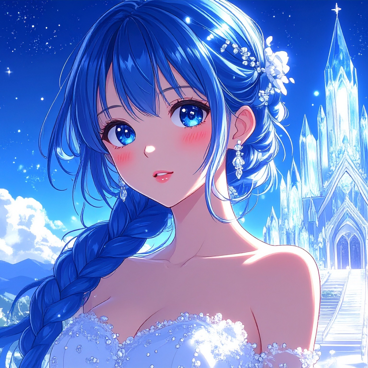 星降るクリスタルチャペル✨　#WelcomeNextStage artwork