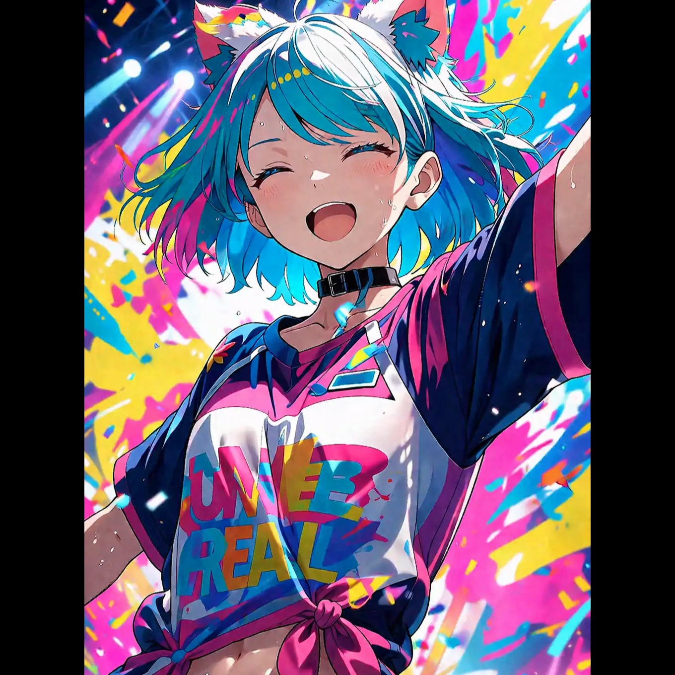 夜の闇を振りほどくように / Por forviŝi mallumon de la nokto artwork