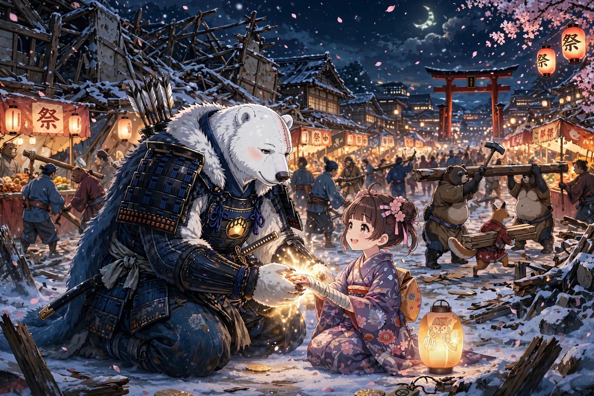 hiro the samuraj savior artwork