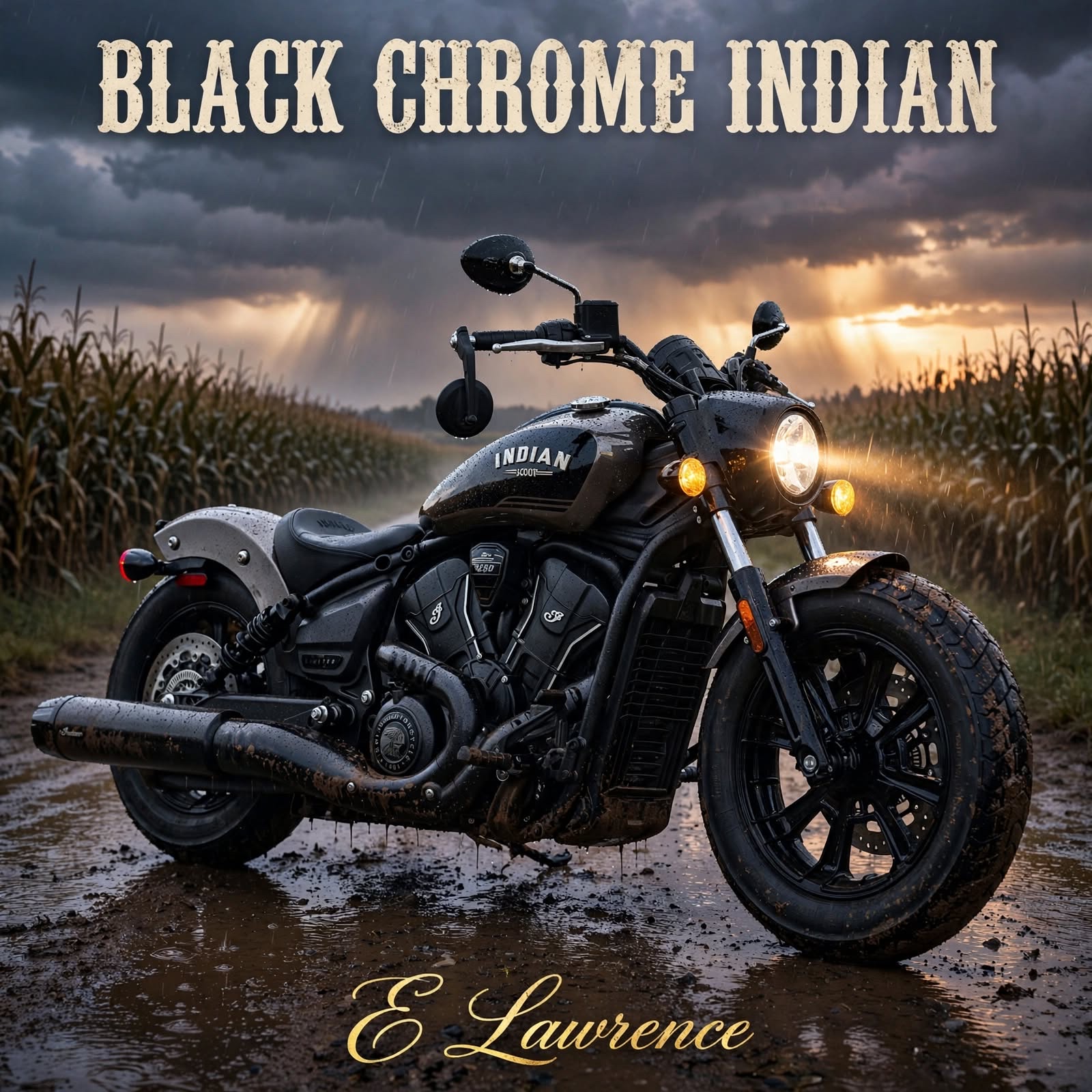 Black Chrome Indian artwork