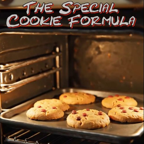 Keks‑Appetit = (Big Crackle) x Cookie-Size² artwork