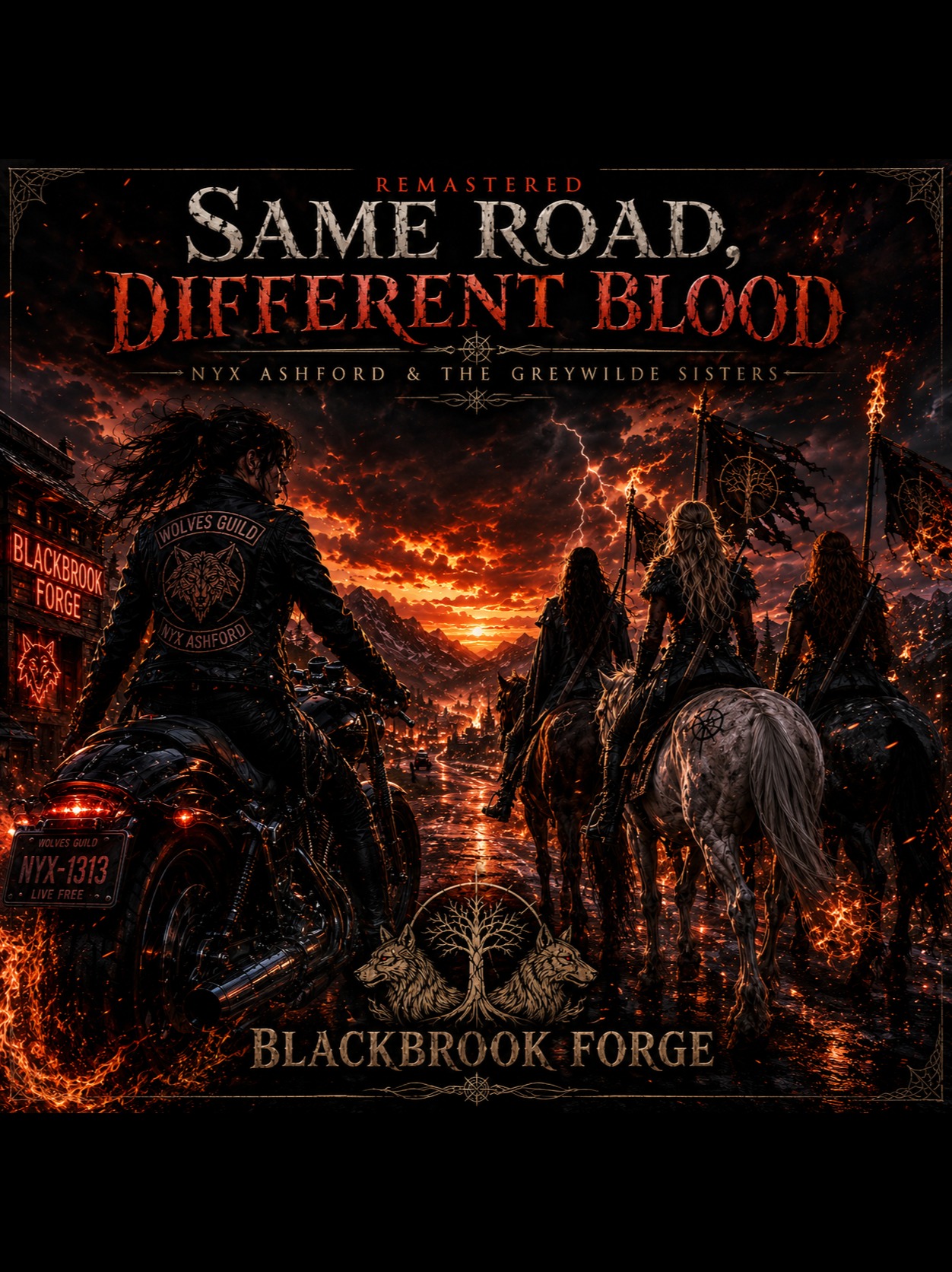 Same Road Different Blood artwork