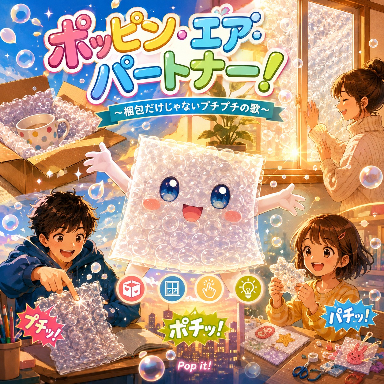 ポッピン・エア・パートナー！ 〜梱包だけじゃないプチプチの歌〜 artwork