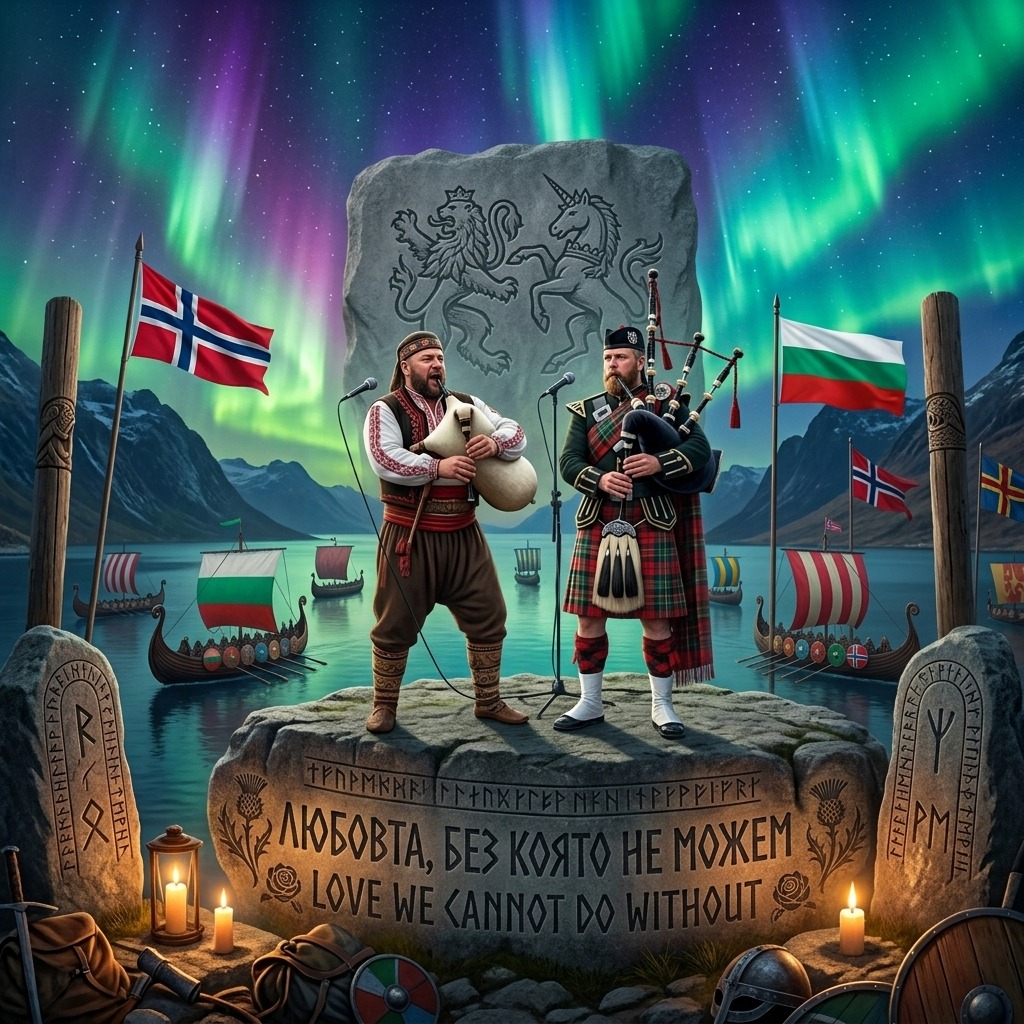 Bho na Beanntan gu na Rhodopa artwork