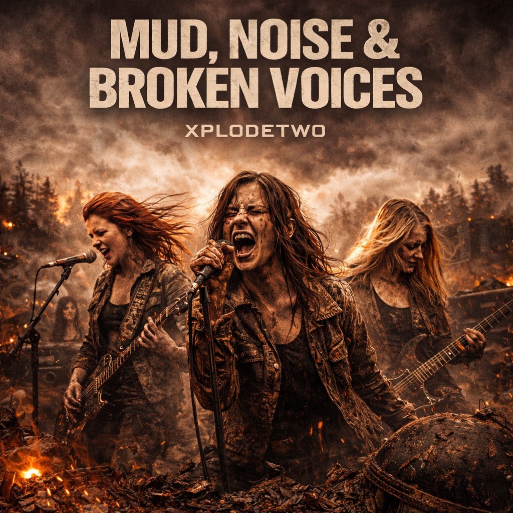 Mud, Noise & Broken Voices artwork