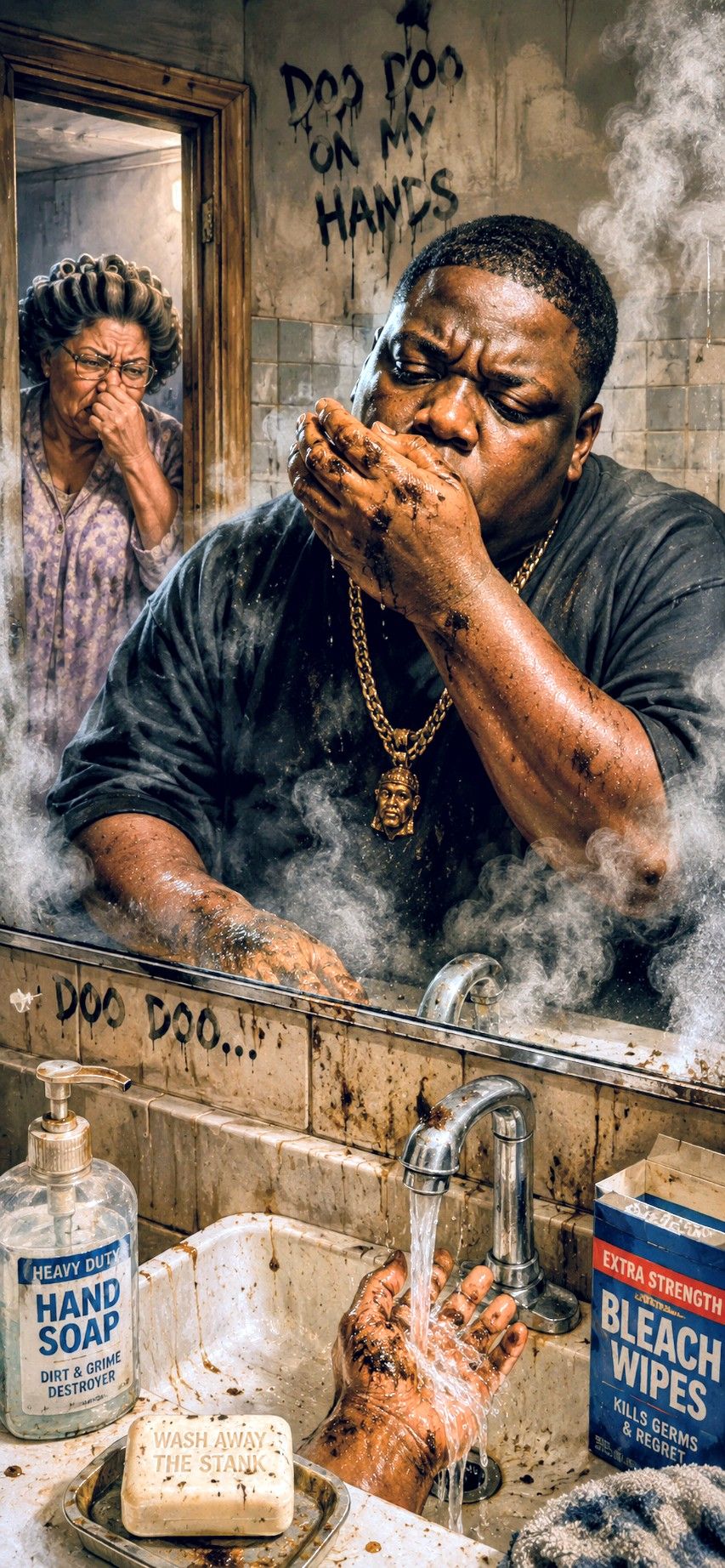 The Notorious B.I.G.  -  Doo Doo on my hands artwork