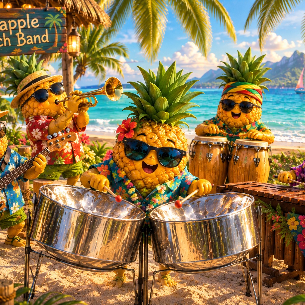 Pineapple paradise artwork