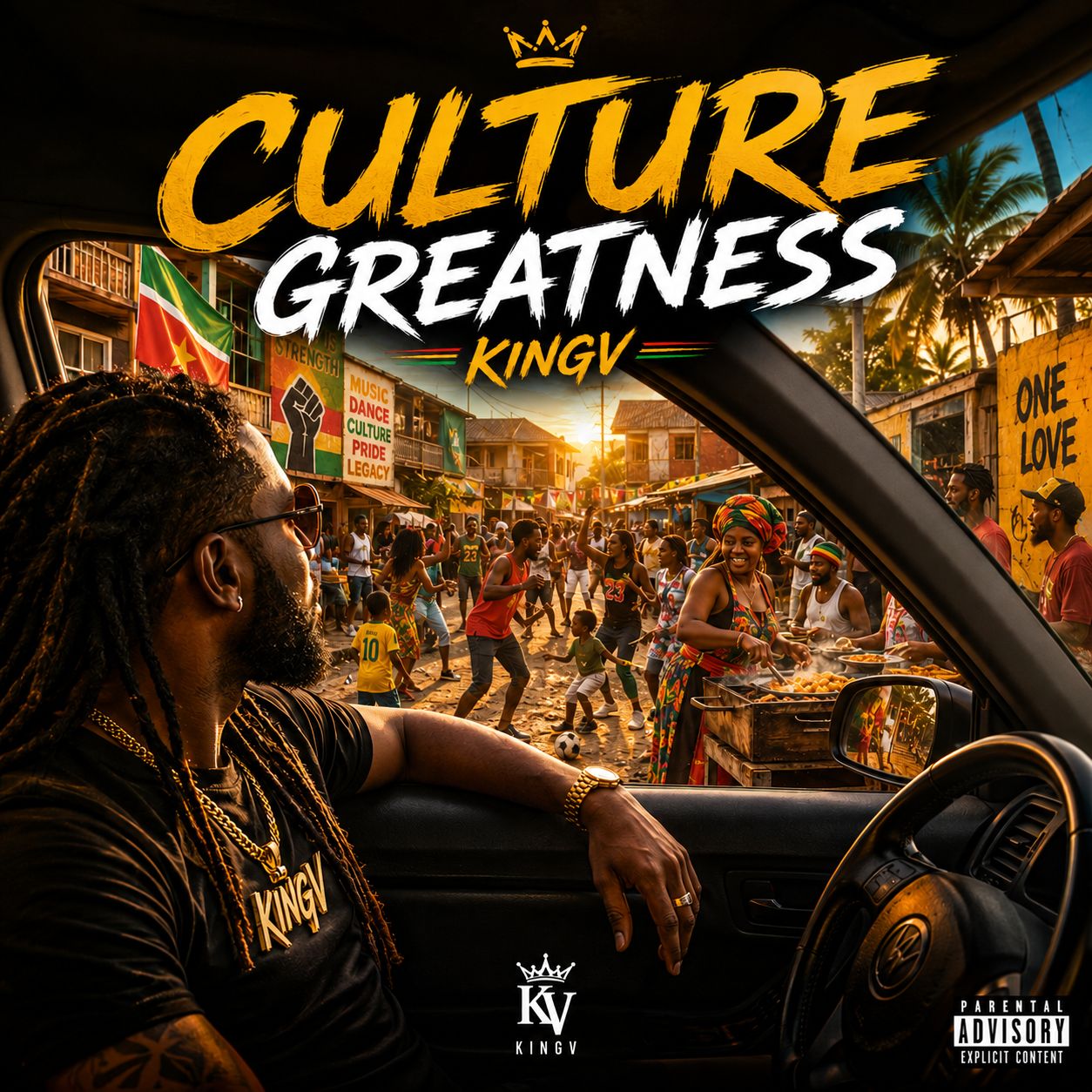 Cultural Greatness - KingV artwork